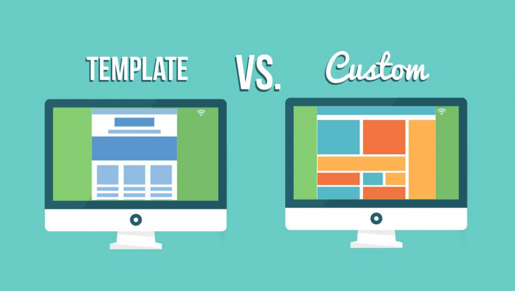 Design personalizat vs template